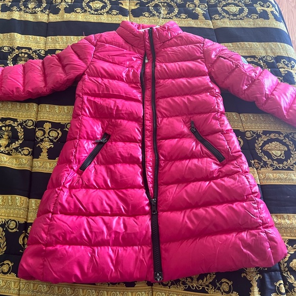 Pink Monclair, little girls coat size 6 - Picture 3 of 5